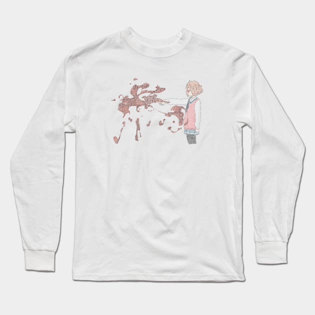 Mirai Kuriyama Long Sleeve T-Shirt by jasmin